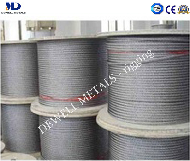 Art.15-6 STEEL WIRE ROPE (Ungalvanized and galvanized),CONSTRUCTION:6X37+FC;6X37+IWRC;6X37+IWS